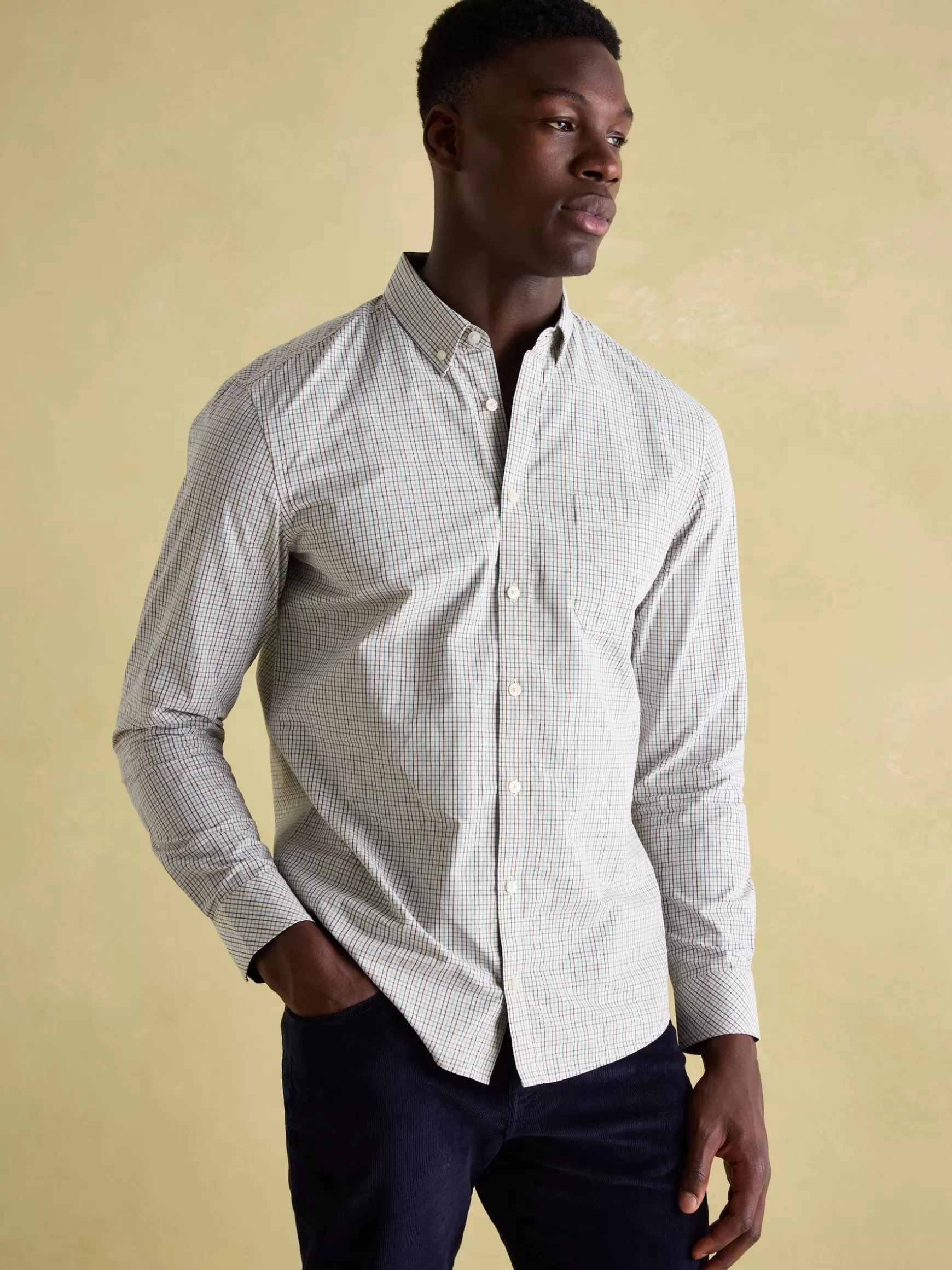 Abbott Cotton Poplin Shirt^Joules New