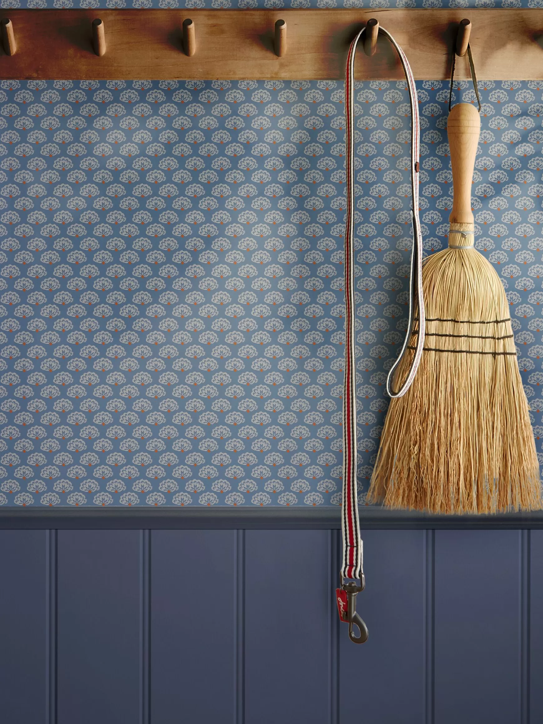 Peacock Geo 10M Wallpaper^Joules Cheap