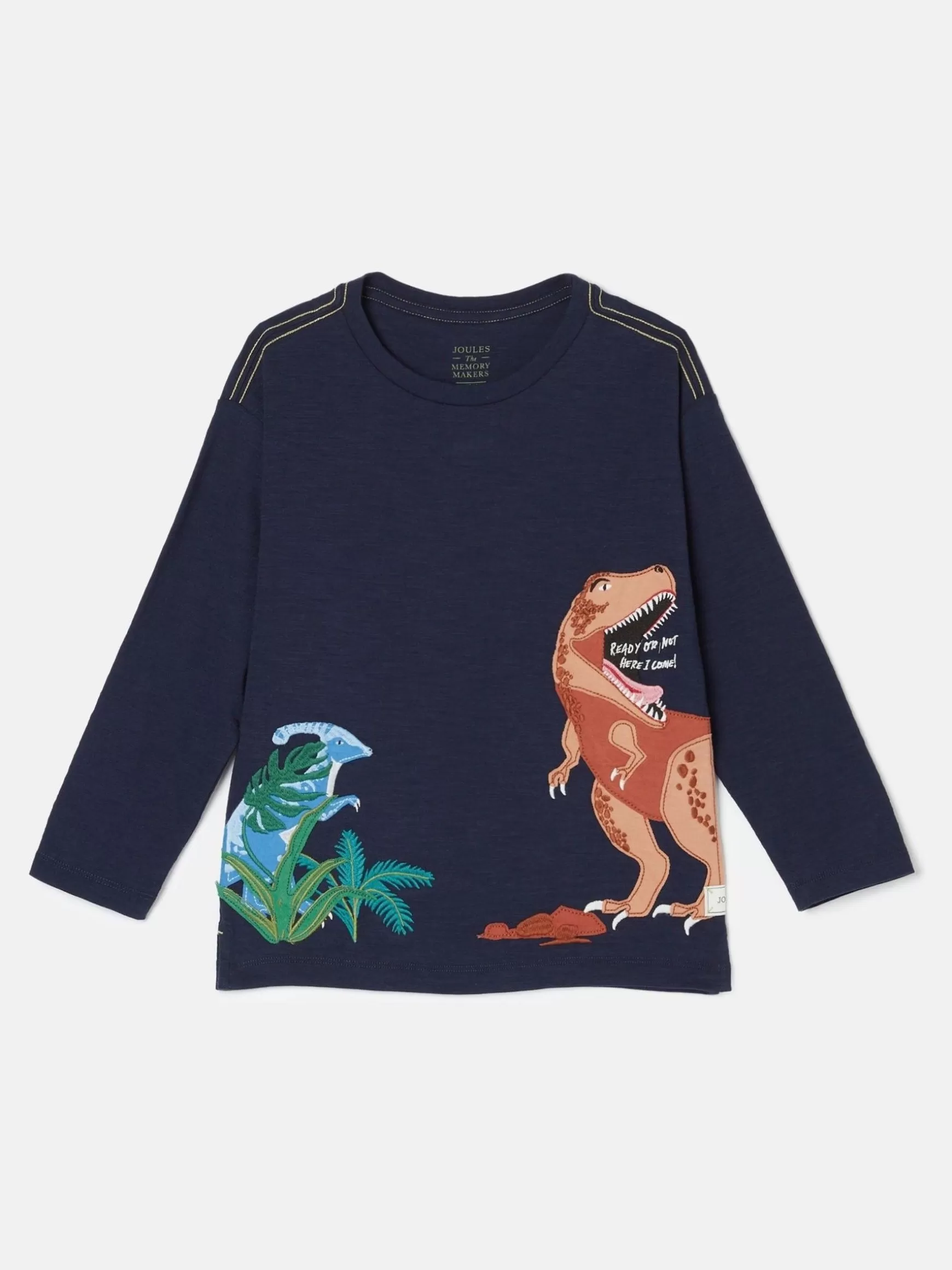 Boys' Jack Navy Blue Artwork Top^Joules Hot