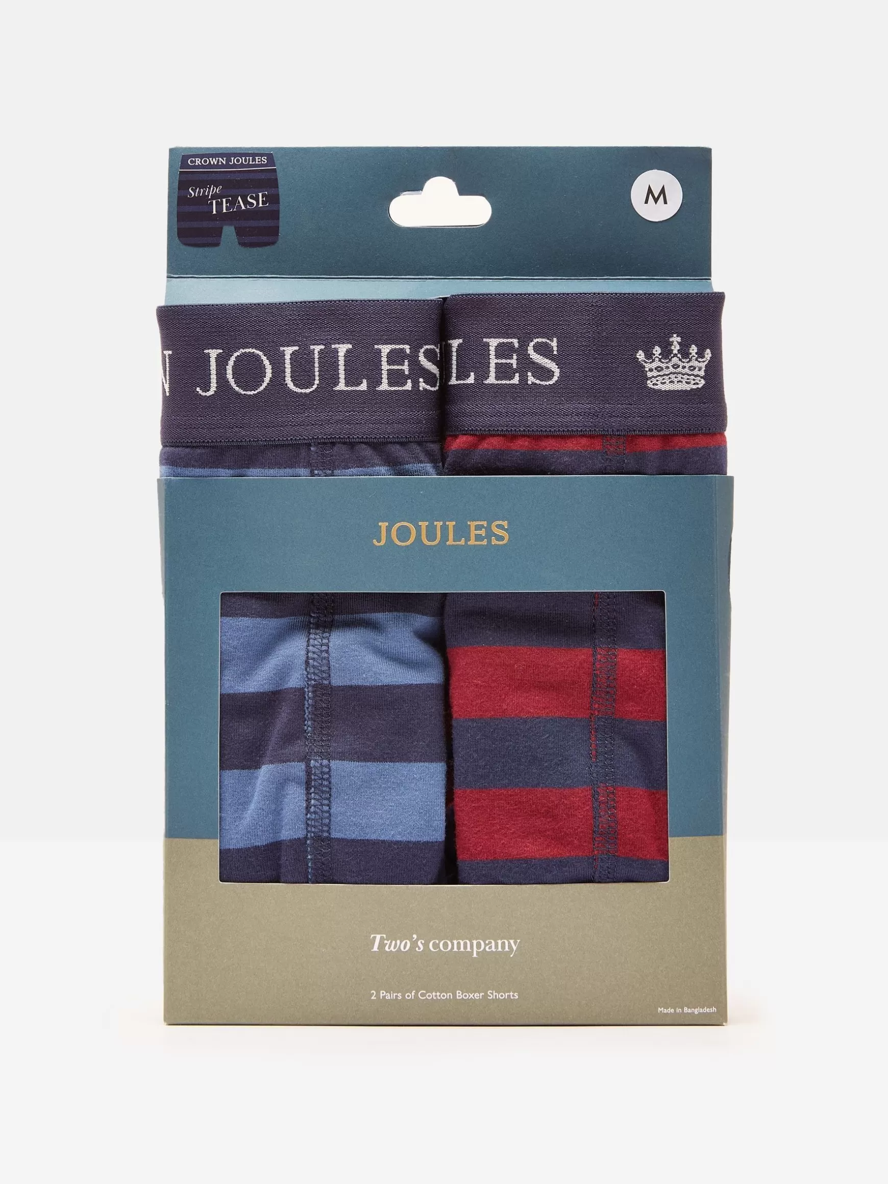 Crown Pack of Two Cotton Boxers^Joules Best