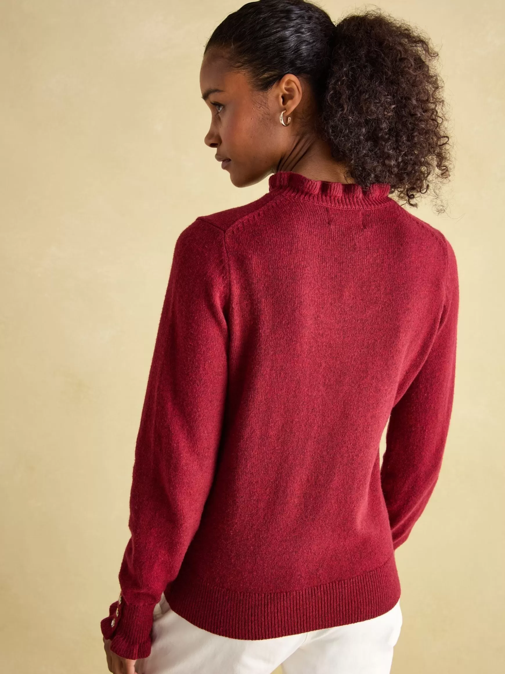 Edith Frill Neck Jumper^Joules Best Sale