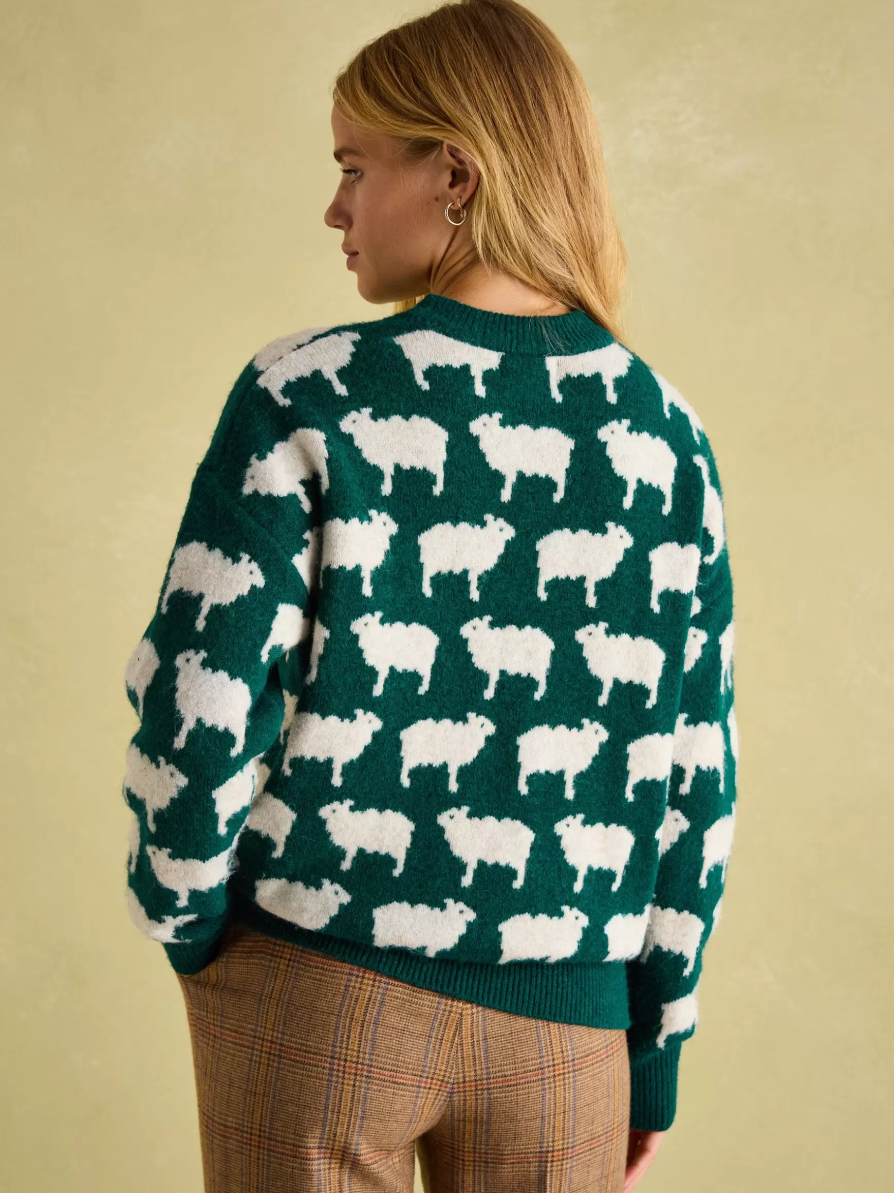 Fleece Navidad Christmas Jumper^Joules Hot