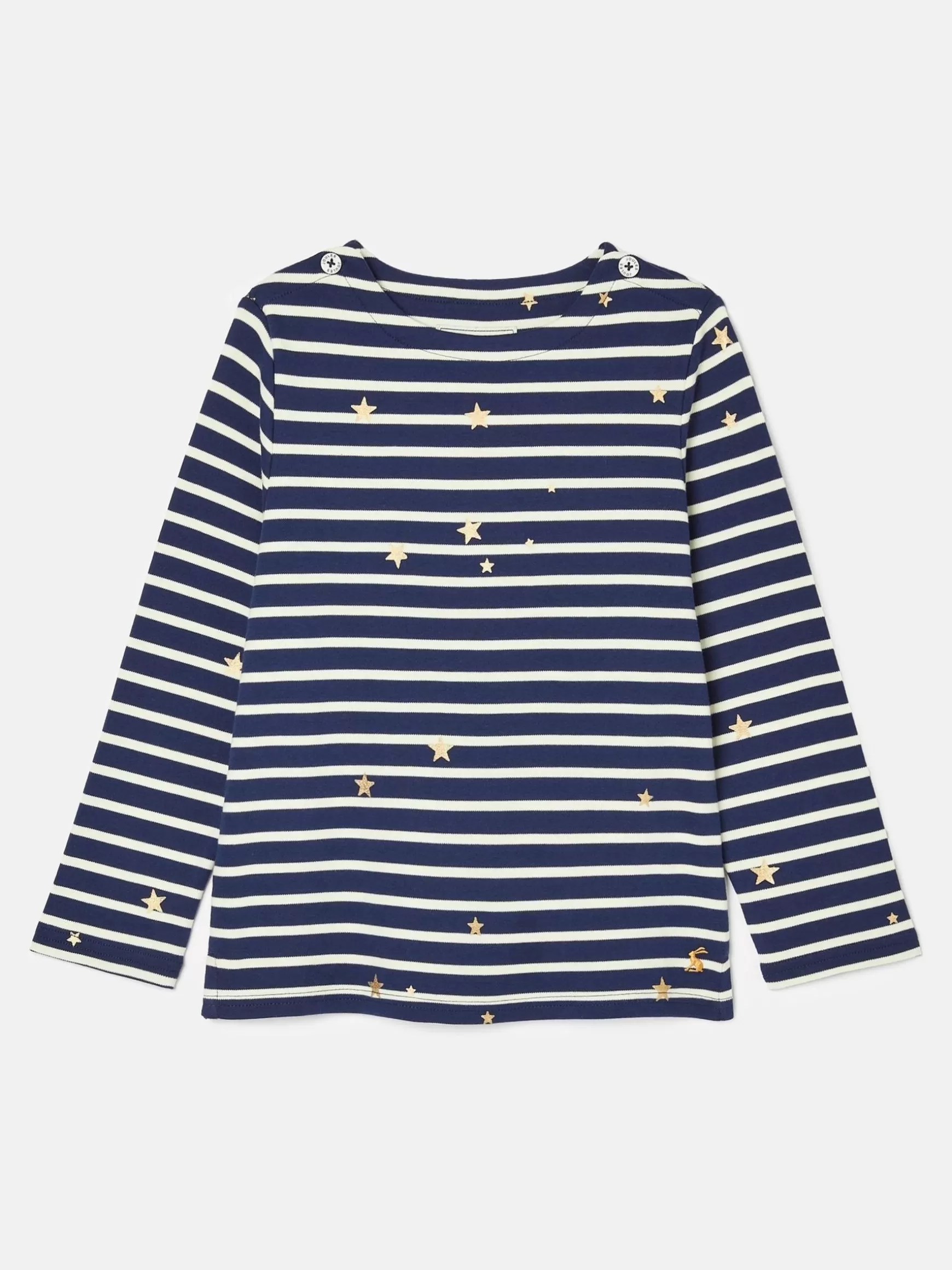 Girls' Harbour Navy Blue Long Sleeve Top^Joules Best