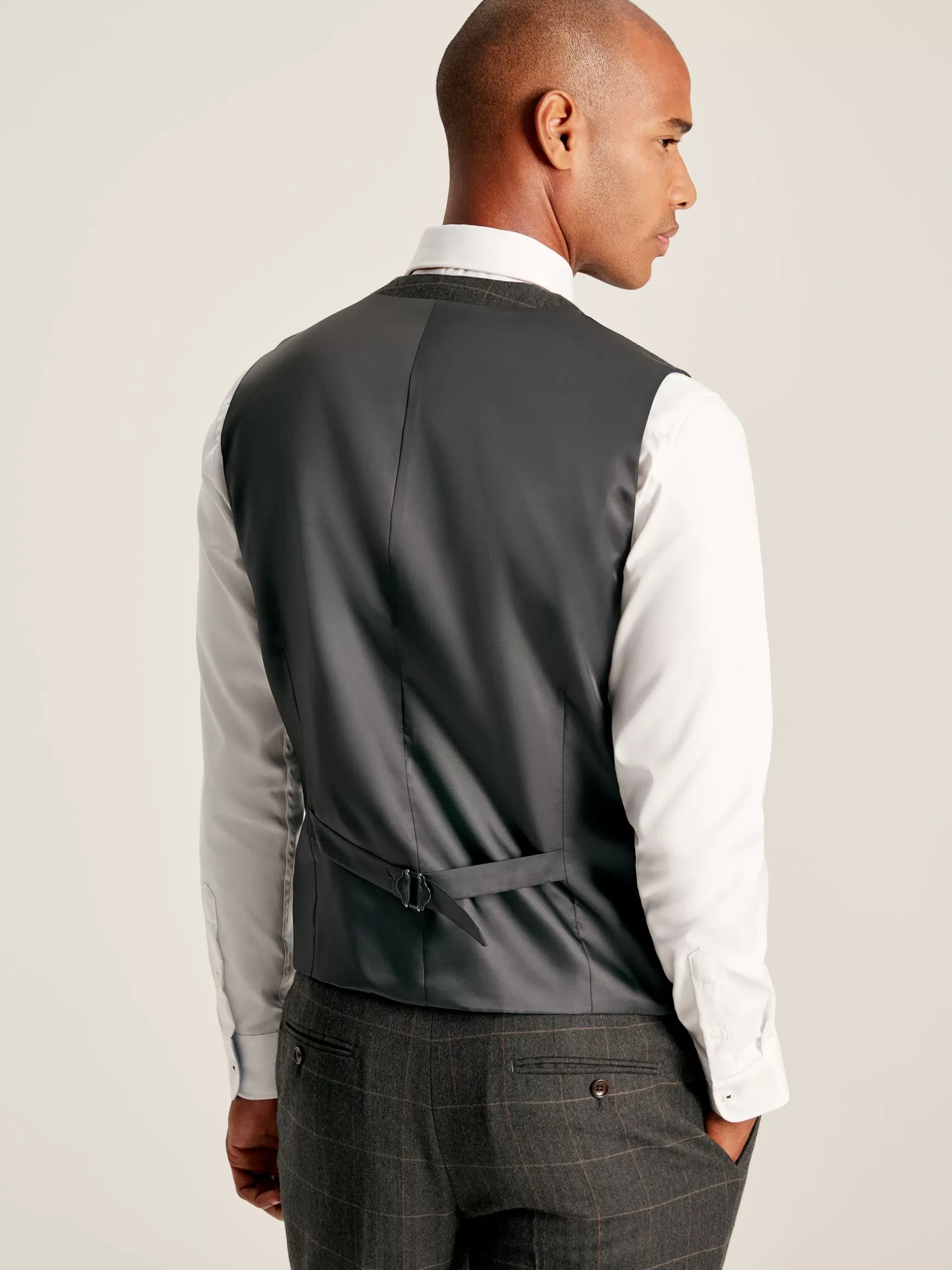 Window Pane Check Suit Waistcoat^Joules Sale
