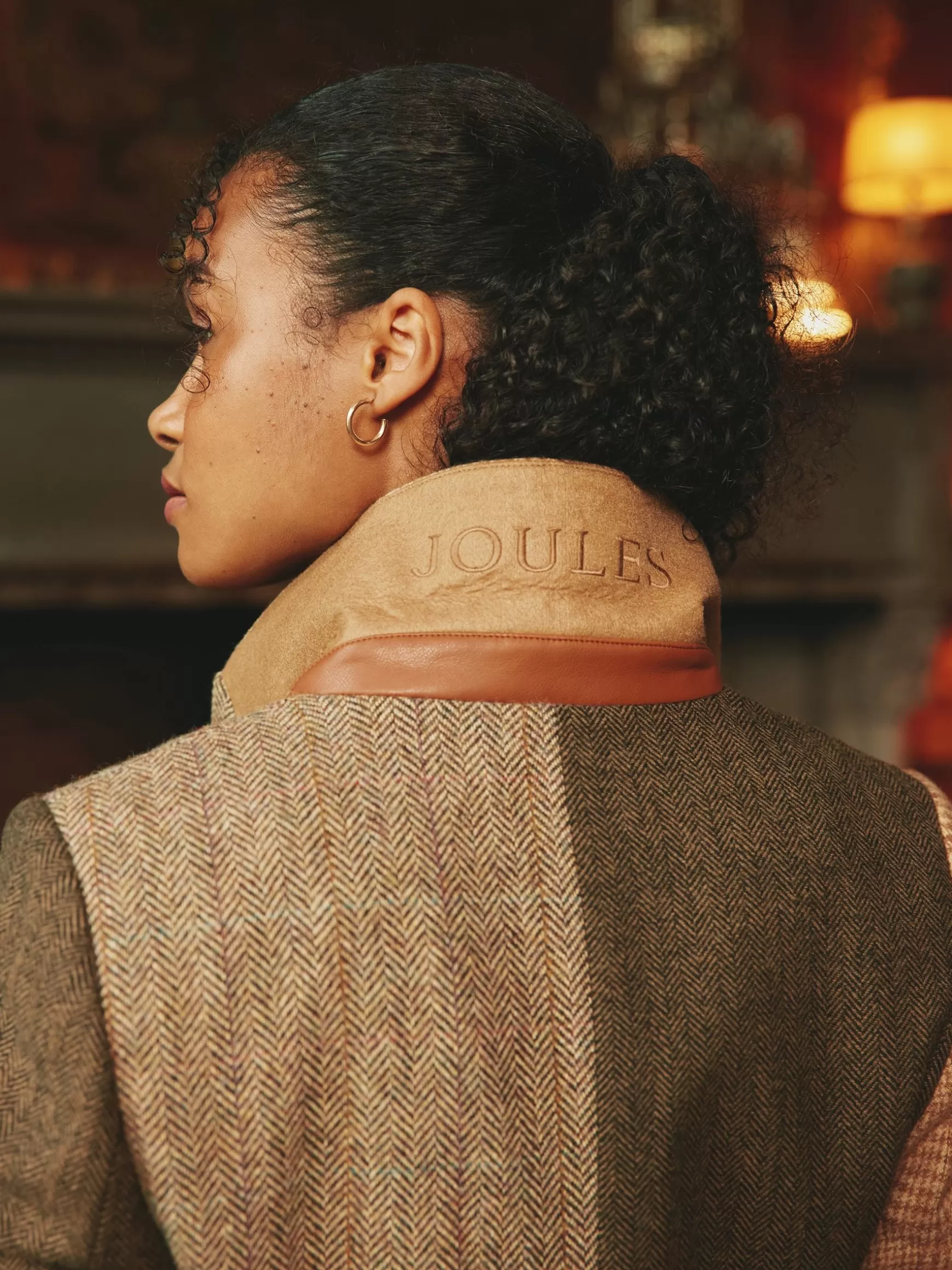 Harlow Hotchpotch Tweed Blazer^Joules Online