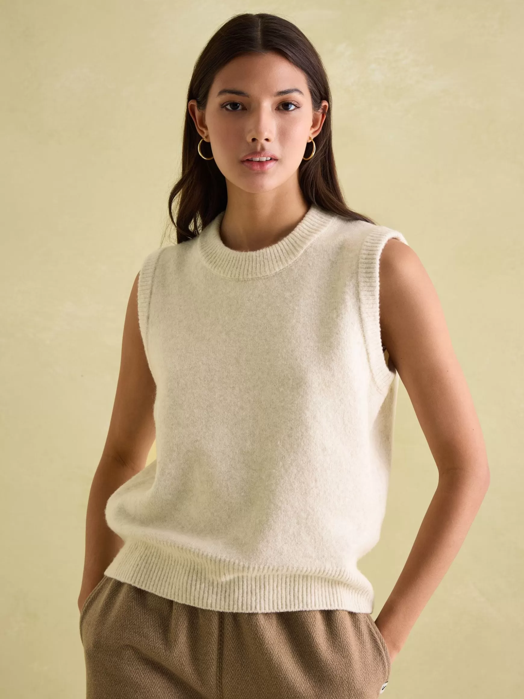 Holly Regular Fit Knitted Vest^Joules Discount