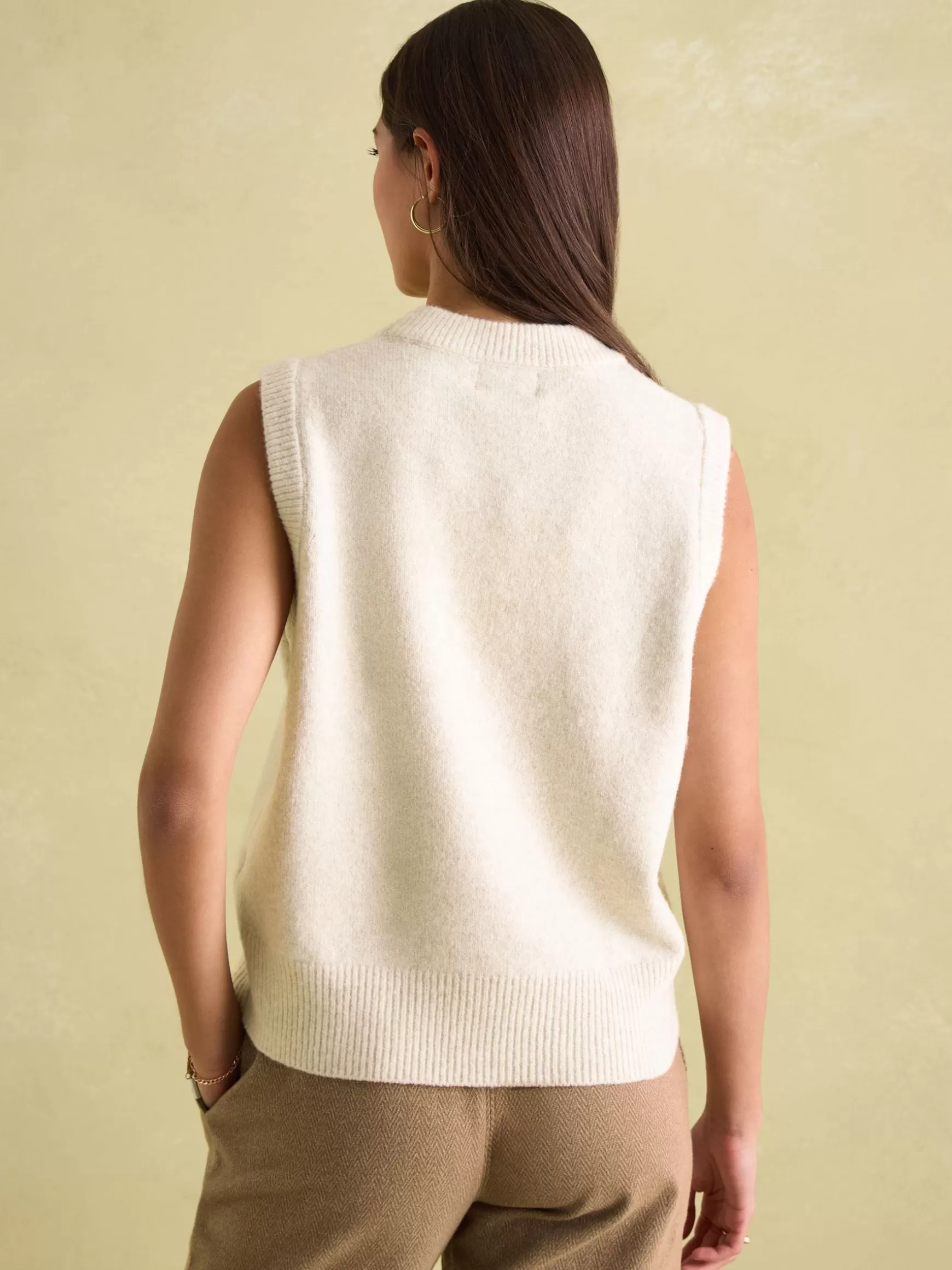 Holly Regular Fit Knitted Vest^Joules Discount
