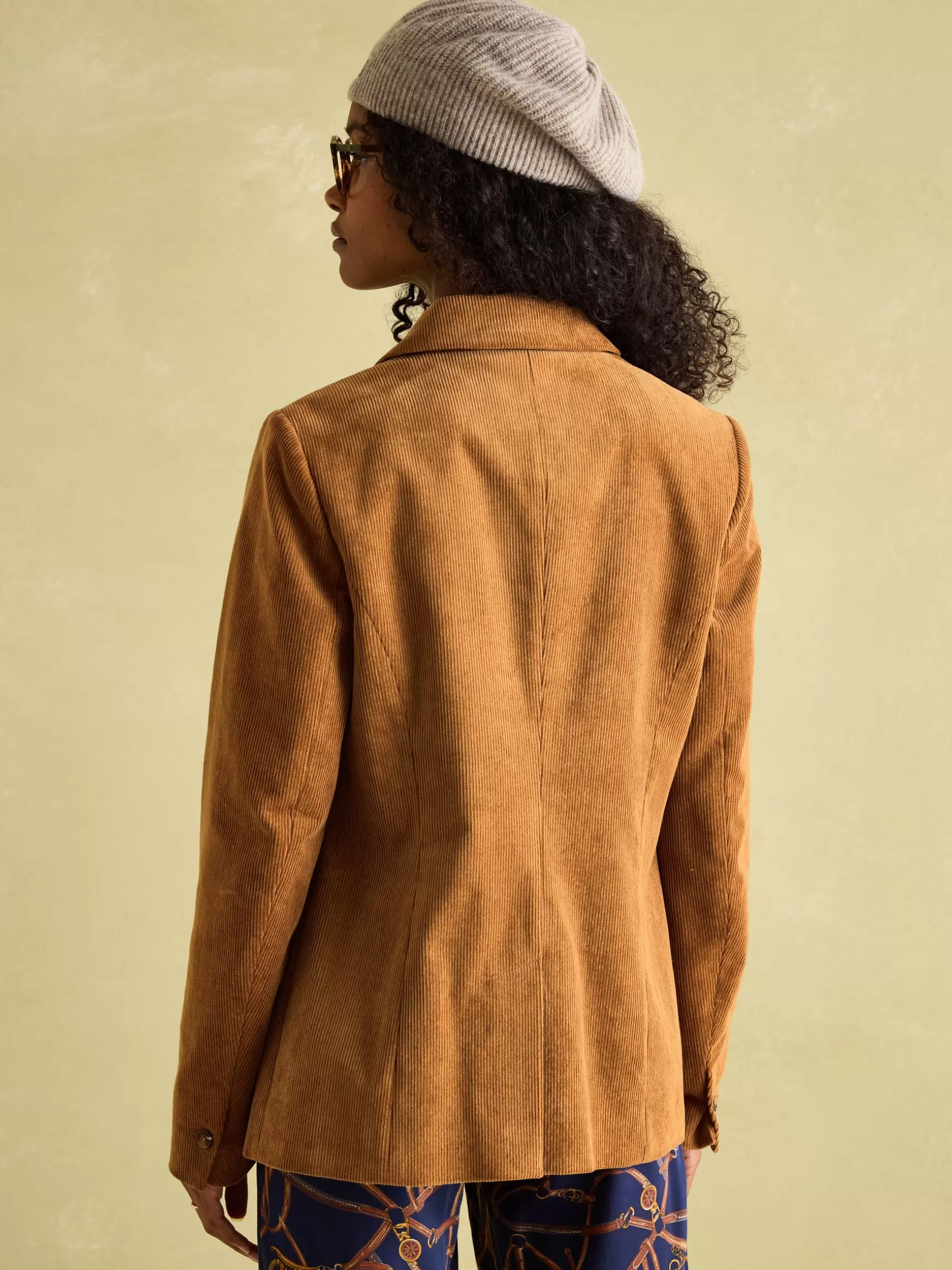 Holton Tan Brown Corduroy Blazer^Joules Sale