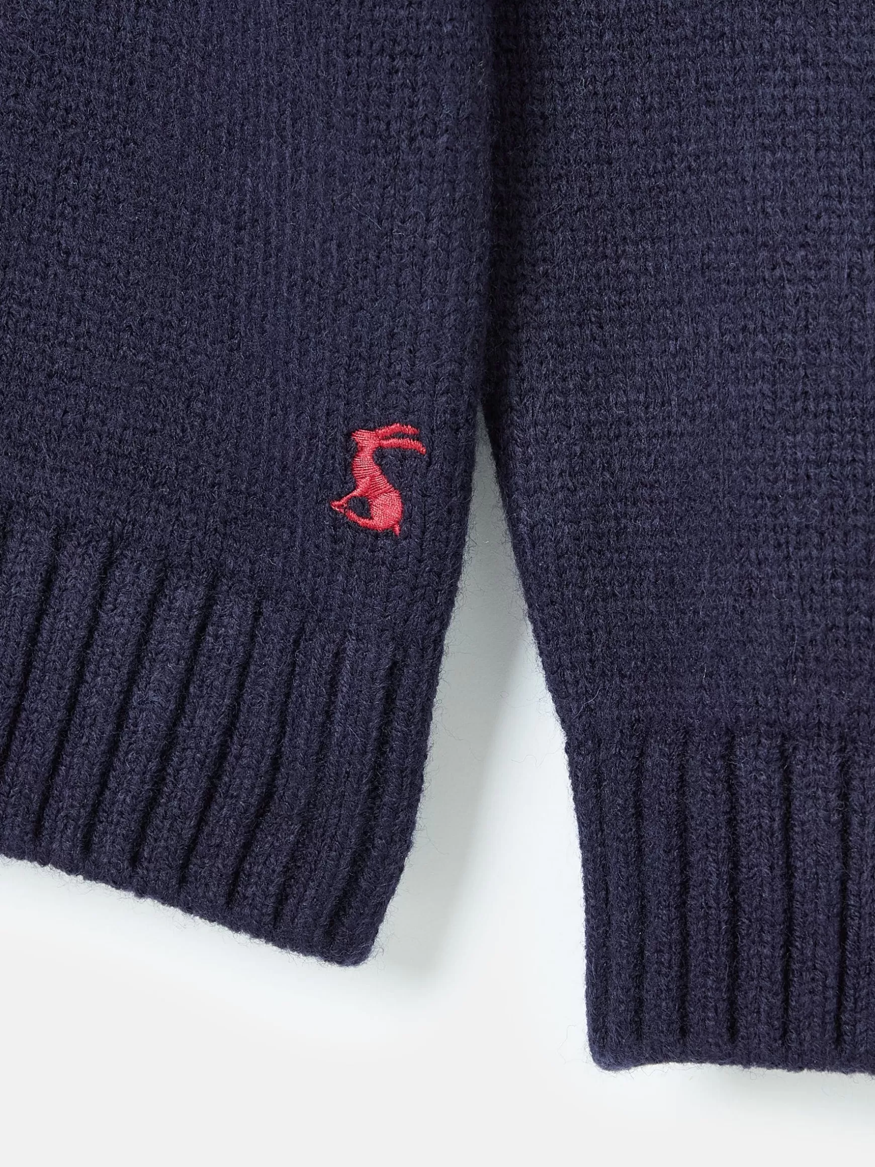 Kids' Cracking Navy Blue Intarsia Knitted Festive Jumper^Joules Online