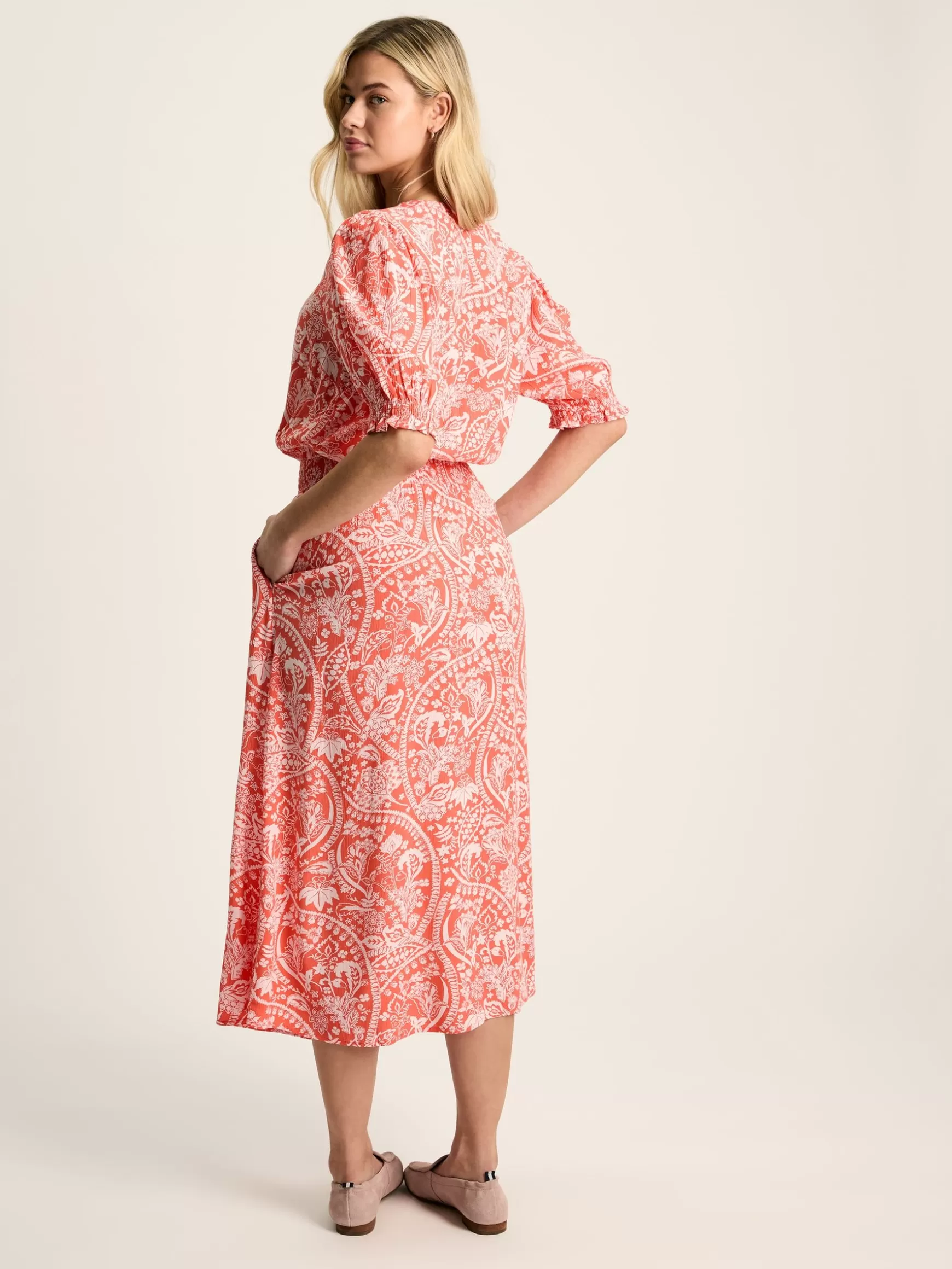 Laurie Viscose Midi Dress^Joules Outlet