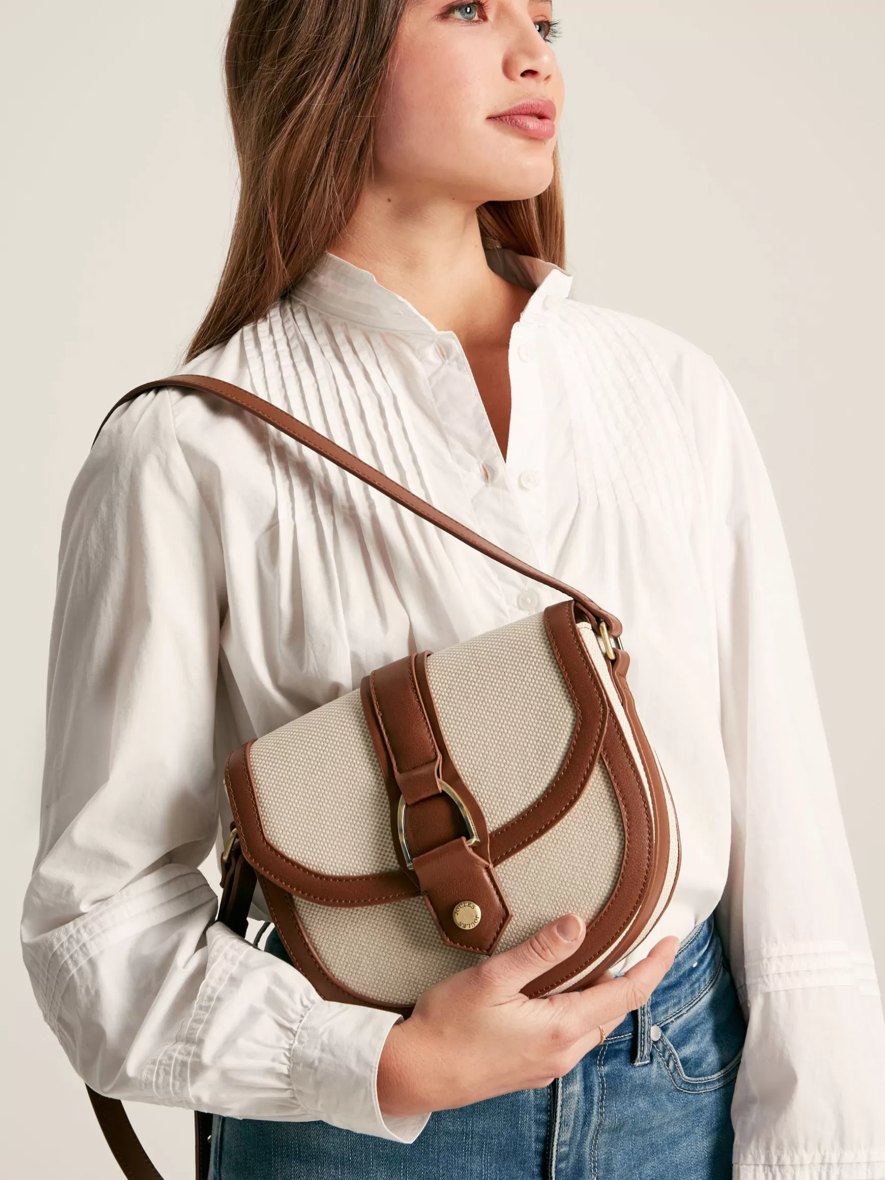 Ludlow Canvas Cross Body Bag^Joules Store