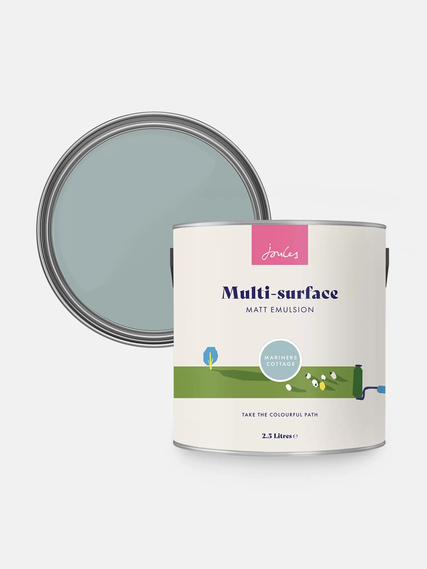 Mariners Cottage Blue Multi Surface Matt Emulsion^Joules Flash Sale