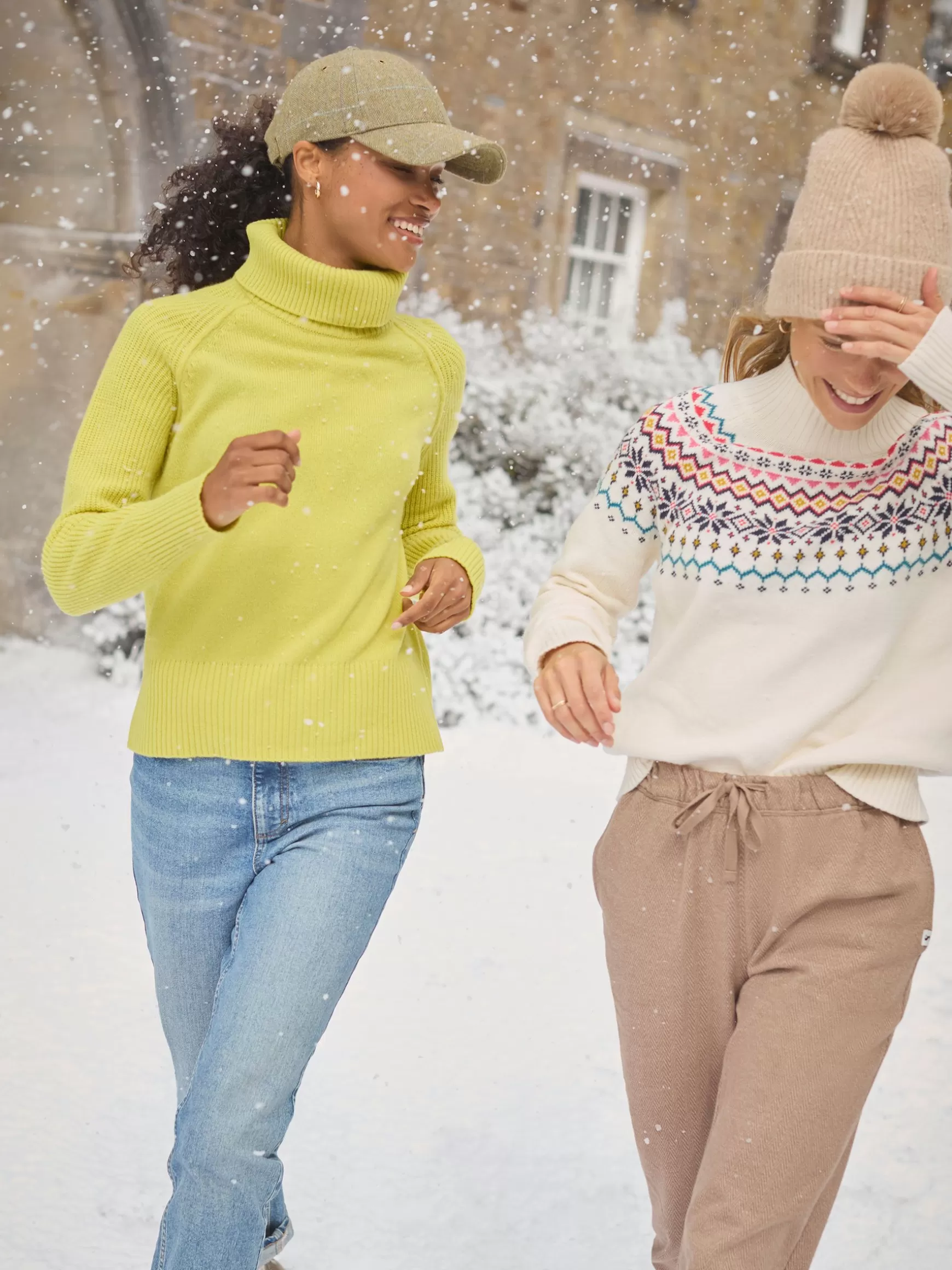 May Merino Wool Jumper with Detachable Roll Neck^Joules Store