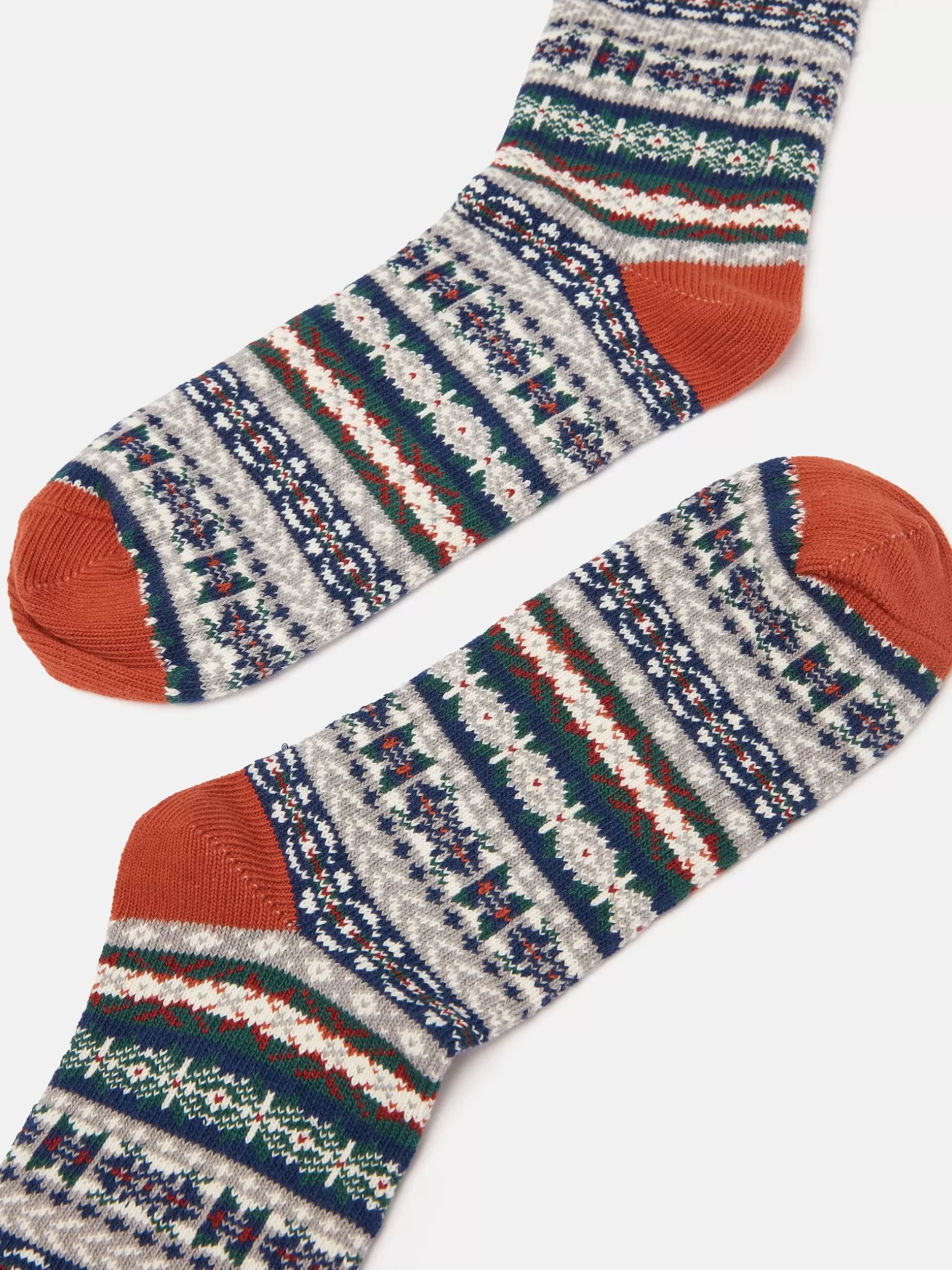 Men's Alby Fair Isle Socks (size 7-12)^Joules Sale