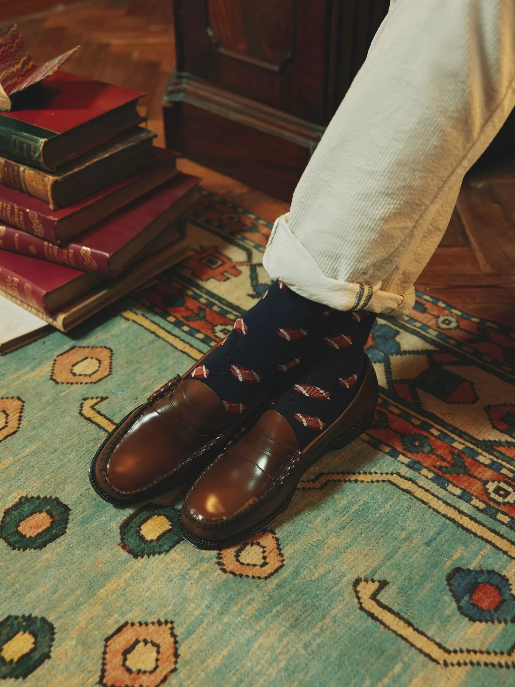 Men's Kingsbury 2 Pack Socks (size 7-12)^Joules Discount