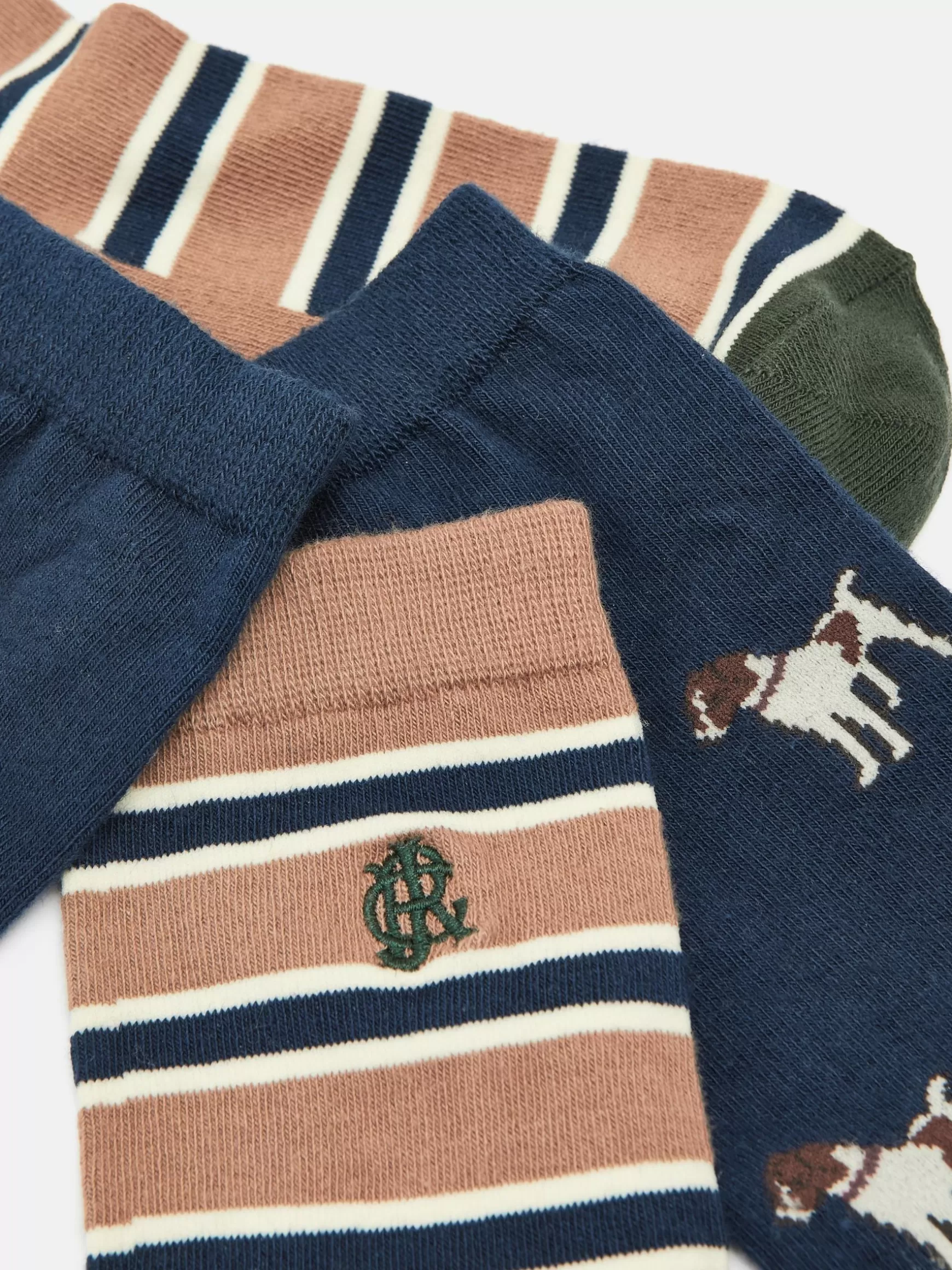 Men's Kingsbury 2 Pack Socks (size 7-12)^Joules Discount