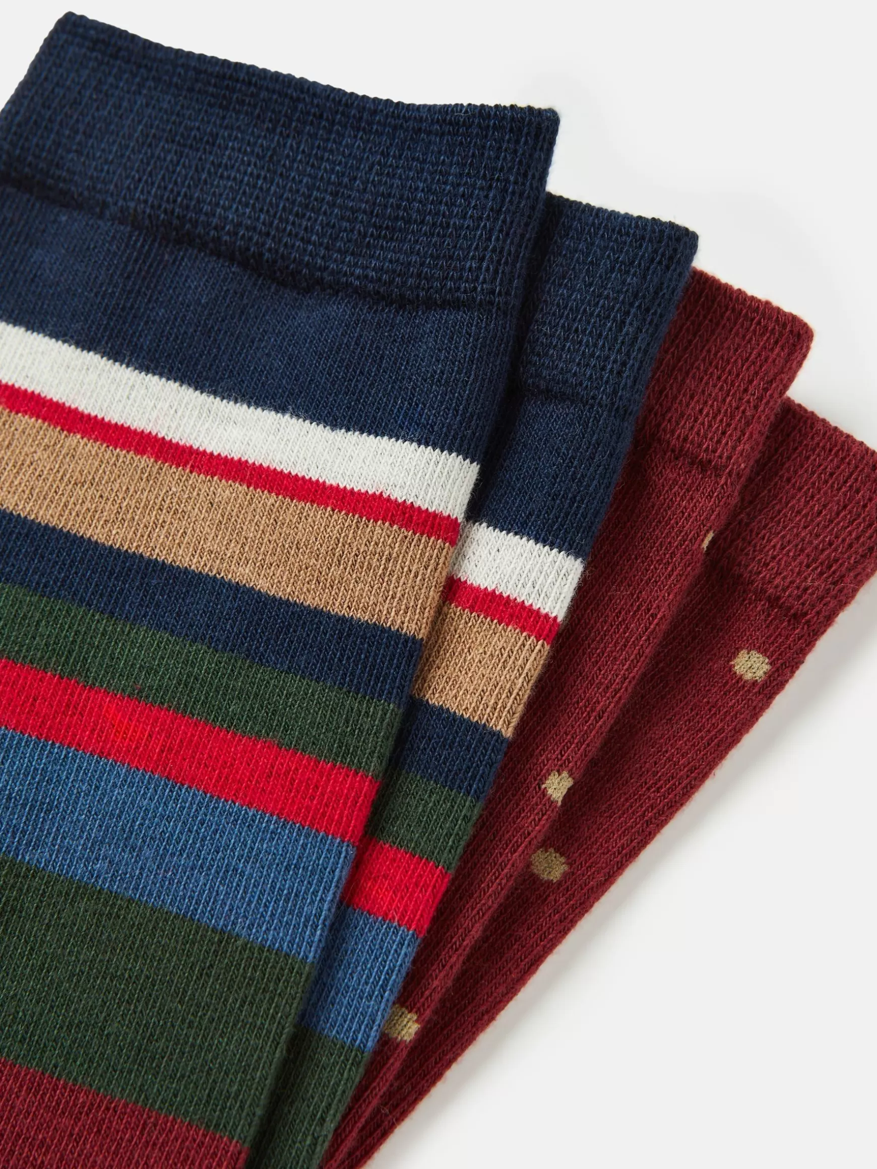 Men's Kingsbury 2 Pack Socks (size 7-12)^Joules Online