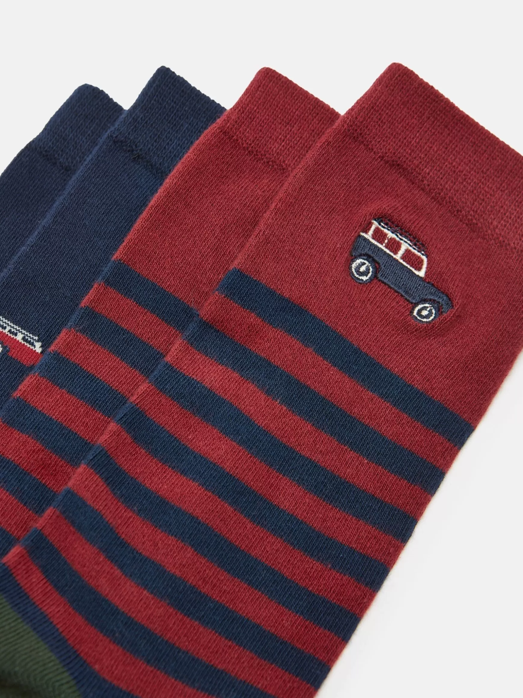 Men's Kingsbury 2 Pack Socks (size 7-12)^Joules Fashion