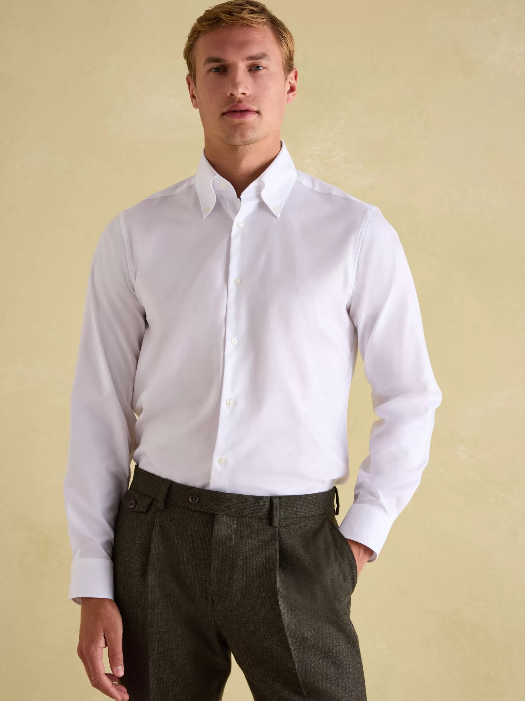 Next Regular Fit Twill Single Cuff Shirt^Joules Cheap