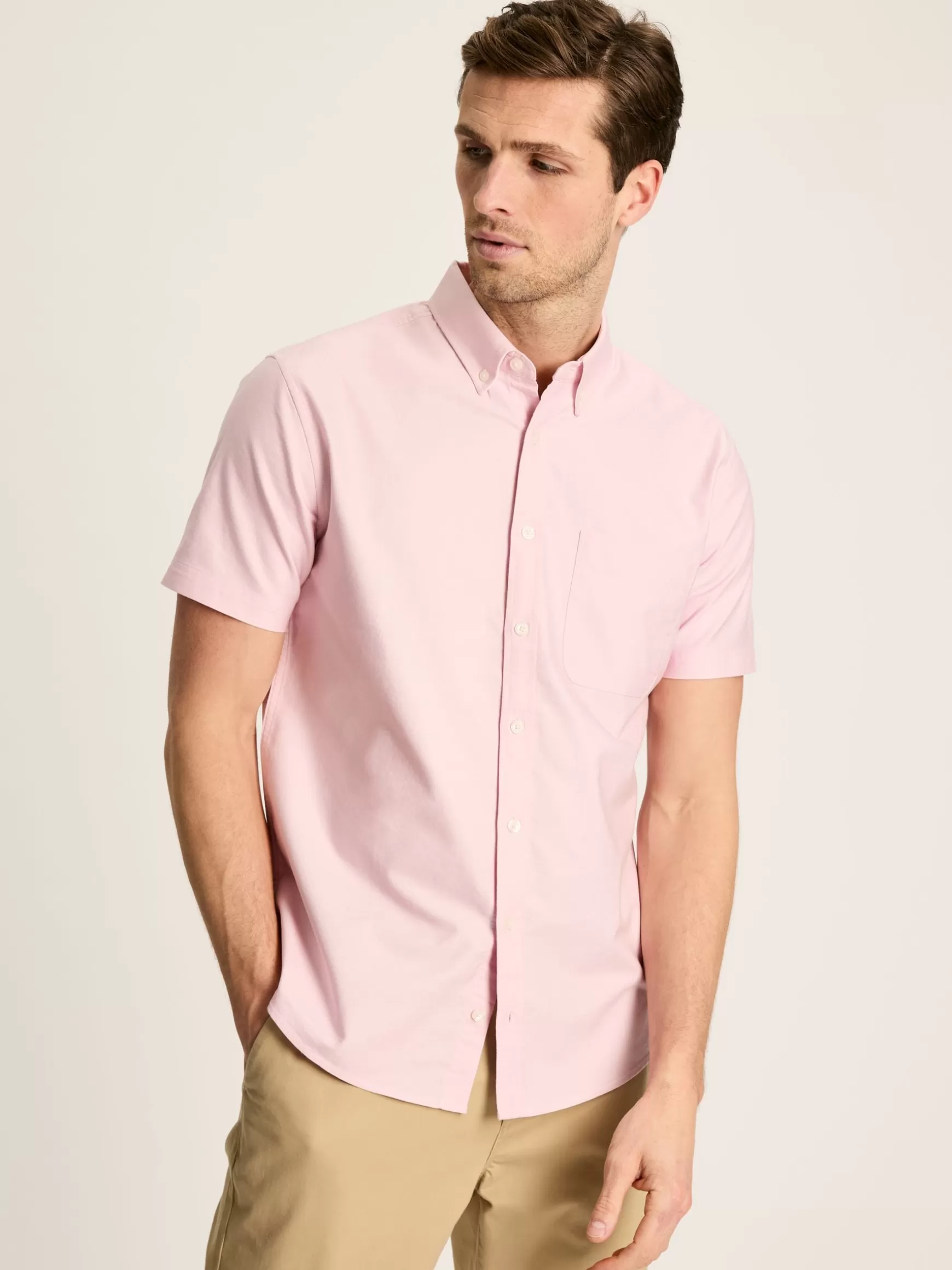 Oxford Short Sleeve Classic Fit Shirt^Joules Fashion